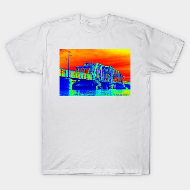 Railroad Bridge on the Potomac T-Shirt by thadz